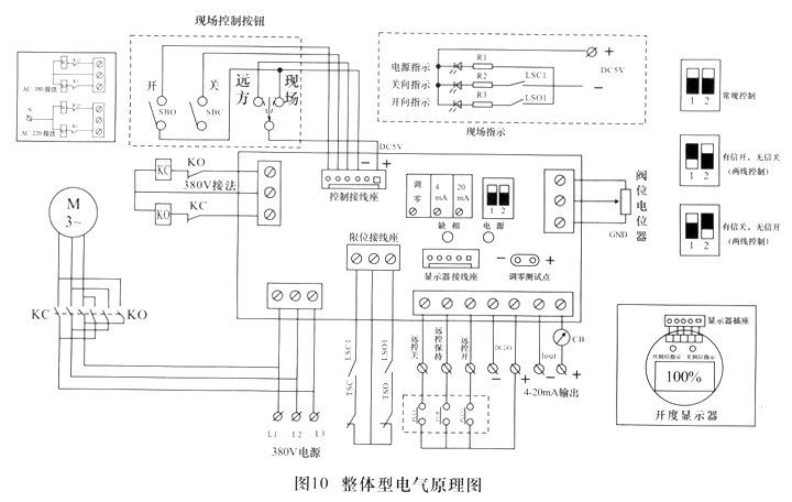 整體型電氣原理圖