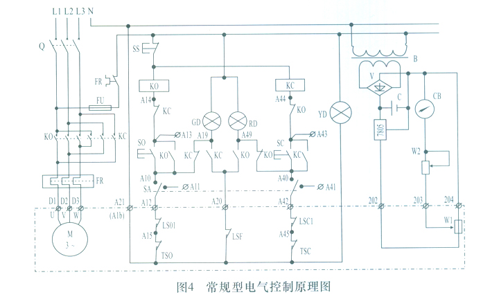 常規(guī)型電氣原理圖